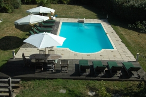 Brittany Holiday Gites heated swimming pool