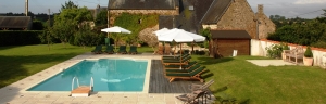 Villa swimming pool Brittany