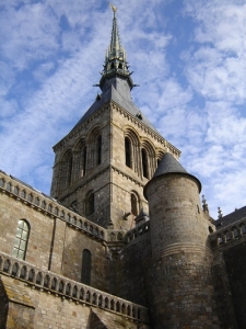 Mont St Michel Spire